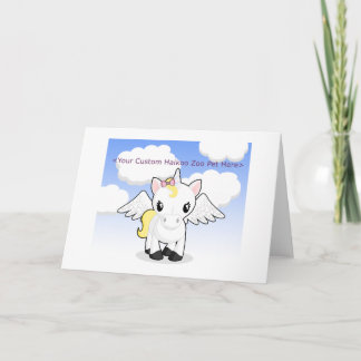 Carte de voeux personnalisée du zoo de Haikoo (vid