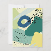 CARTE DE VŒUX PERSONNALISÉE ÉLÉGANCE BOHO CHIC NOË (Dos)