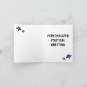 Carte de vœux personnalisée Kamala Harris (Intérieur)