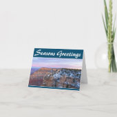 Carte de vœux personnalisée modèle de saison (Devant)