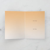 Carte de voeux personnalisée Pain Cuit (Intérieur)