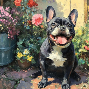 Carte de vœux personnalisée pour Bouledogue França