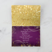 Carte de voeux personnalisée pour l'anniversaire d (Intérieur)