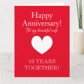 Carte de voeux personnalisée pour l'anniversaire h (Devant)