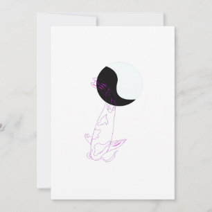 Carte de voeux personnalisée pour le minimalisme d