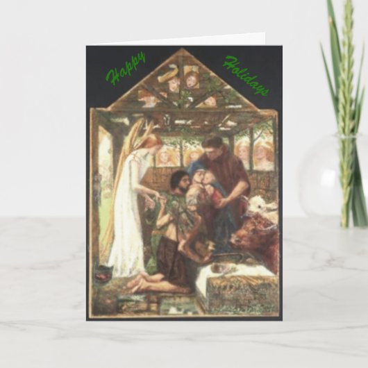 Carte de voeux personnalisée pour les anges (Devant)