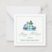 Carte de vœux personnalisée pour les fêtes (Devant)