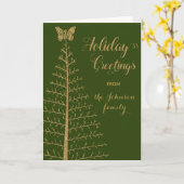 Carte de vœux personnalisée SFTF (Fleur jaune)