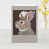 Carte de voeux Peter Cotton Head (Fleur jaune)