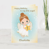 Carte de voeux Petit ange Vieux d'un an (Devant)