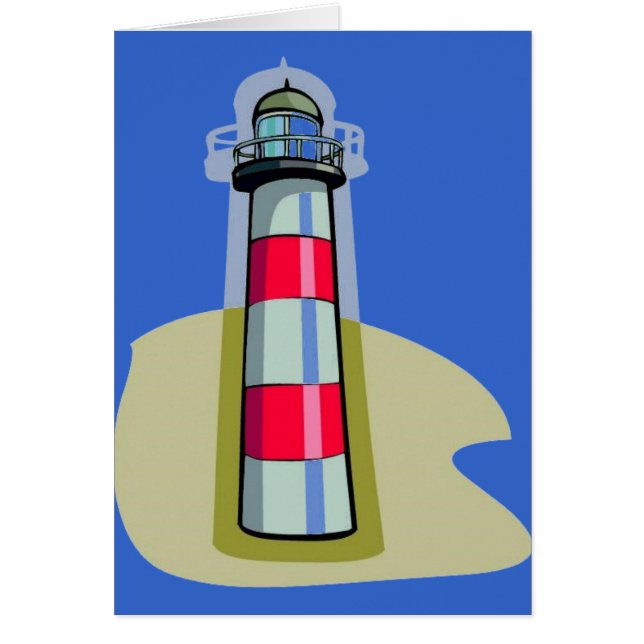 Carte de voeux phare (Devant)