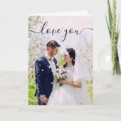 Carte de vœux photo Amour Vous (Devant)