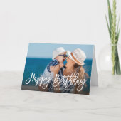 Carte de voeux photo avec superposition de texte p (Devant)