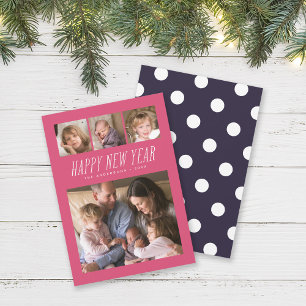 Carte de vœux photo Bonne Année avec couleur modif