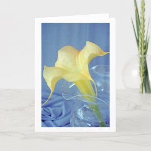 Carte de voeux photo Datura Flower