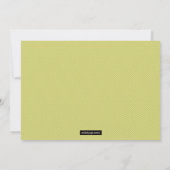 Carte de voeux photo de jour férié avec bannière e (Dos)