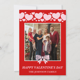 Carte de vœux photo de la Saint-Valentin La La Lov
