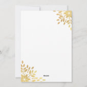 Carte de vœux photo de Noël (Dos)