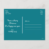 Carte de vœux photo de Noël MERRY & BRIGHT (Dos)