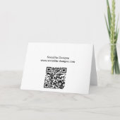 Carte de voeux photo de Noël Pingouin joyeux (Dos)