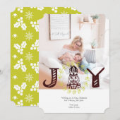 Carte de vœux photo de vacances Casse-Noisette (Devant / Derrière)