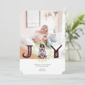 Carte de vœux photo de vacances Casse-Noisette Joi (Debout devant)