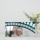 Carte de vœux photo de vacances de l'arche parisie (Debout devant)