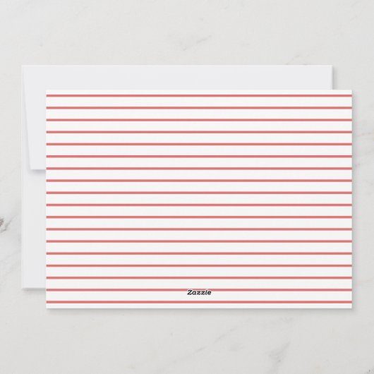 Carte de vœux photo de vacances Peinte avec Joie (Dos)