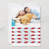 Carte de voeux photo de vacances Zig Zag (Devant)