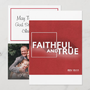 Carte de voeux photo des Noms Saints de Jésus Chri