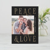 Carte de vœux photo éditable de la fête de l'amour (Debout devant)