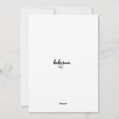 Carte de vœux photo Eid, Joyeux Eid, Eid Mubarak (Dos)