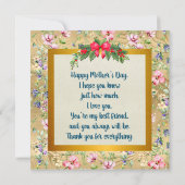 Carte de vœux photo élégante moderne pour la fête  (Dos)