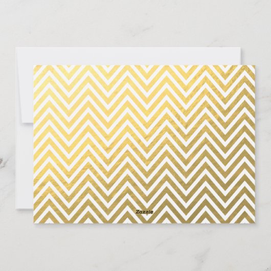 Carte de vœux photo festive Merry and Bright en fe (Dos)