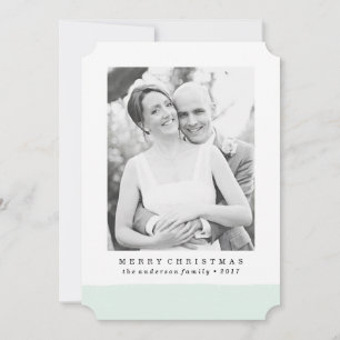 Carte de vœux photo Fêtes de fin d'année