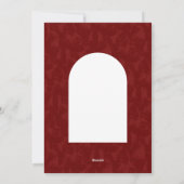 Carte de voeux photo Fir Arch (Dos)