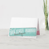 CARTE DE VOEUX PHOTO :: flocon de neige modernista (Dos)