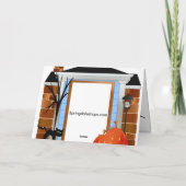 Carte de voeux photo Halloween (Dos)