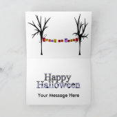 Carte de voeux photo Halloween (Intérieur)