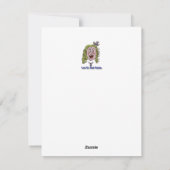 Carte de voeux photo Jardins de Versailles (Dos)