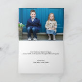 Carte de voeux photo Joyful Flakes (Intérieur)