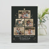 Carte de vœux photo modifiable couleur galerie d'a (Debout devant)