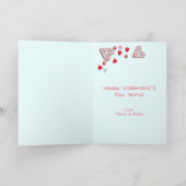 Carte de voeux photo pour enfants Valentine Traits (Intérieur)