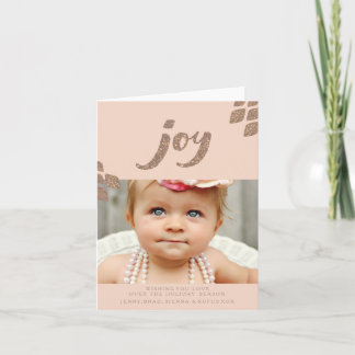 Carte de voeux photo pour la Parties scintillant d