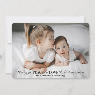 Carte de vœux photo pour les fêtes