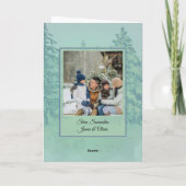 Carte de voeux photo pour les grands-parents de l' (Dos)