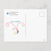 Carte de vœux photo pour Roch Hachana Joyeuse Anné (Dos)