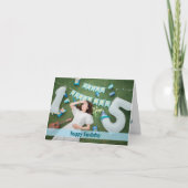 Carte de voeux photo simple Script Birthday (Devant)