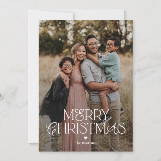 Carte de vœux photo Splendid Mix Joyeux Noël (Devant)