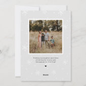 Carte de vœux photo Splendid Mix Joyeux Noël (Dos)